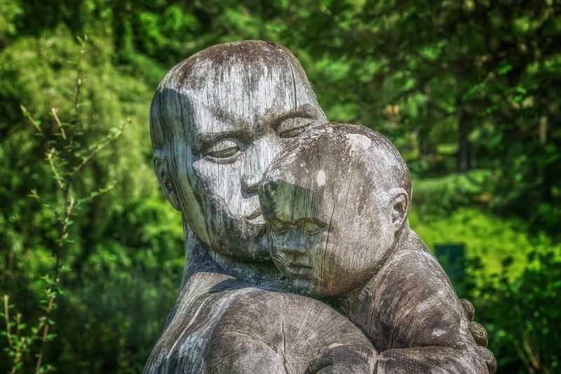 Hand-carved Wooden Sculpture